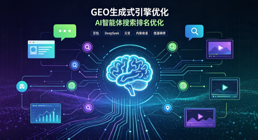 河津市GEO 浪潮来袭：生成式引擎优化崛起，创作者争抢豆包、DeepSeek、元宝智能体流量入口